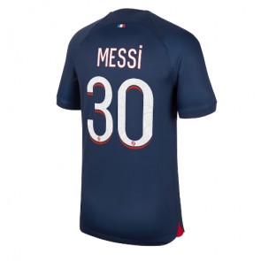 Paris Saint-Germain Lionel Messi #30 Hemmatröja 2023-24 Kortärmad